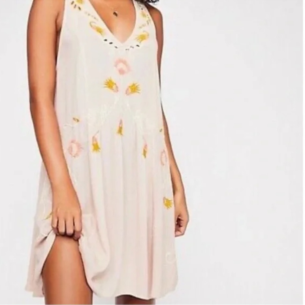 Free People Peach Dress